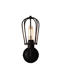  Combo 2 đèn treo tường rọ sắt dáng quả lê TU001 - đèn cao cấp