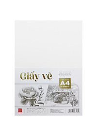 Bộ 20 Tờ Giấy Vẽ A4 300gsm - Hồng Hà 8136