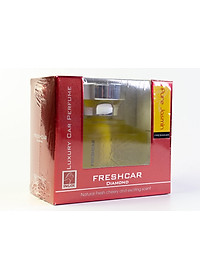 Nước hoa xe hơi Freshcar Diamond - chai 100ml hương thơm thảo mộc thiên nhiên