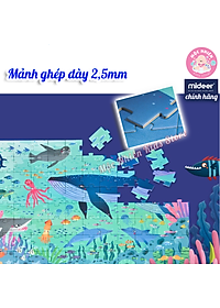 Đồ chơi xếp hình Mideer Puzzle MD3110 - Valy xếp hình Đại dương tuyệt diệu - 104 mảnh ghép