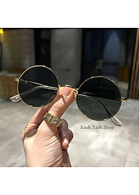 Kính Mắt tròn chống nắng chống tia Uv - Kính râm thầy bói