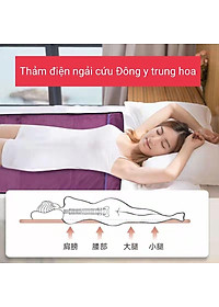 Thảm Ngải Cứu Điện, Đệm Sưởi Ngải Cứu Đông Y Hỗ Trợ Đau Vai Gáy, Đau Lưng Nhức Mỏi Xương Khớp