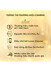 Nước Hoa Nam CHARME COOL WATER 100ml 2024 Lưu Hương Lâu Phóng Khoáng, Nam Tính_Nước Hoa Chính Hãng