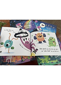 combo 6 tập – MƯỜI PHÚT NỮA ĐẾN GIỜ ĐI NGỦ – Crabit Kidbooks – in màu toàn bộ
