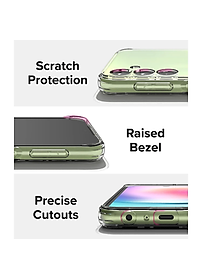 Ốp lưng silicon dẻo cho Samsung Galaxy A05s trong suốt mỏng 0.6mm độ trong tuyệt đối chống trầy xước - hàng nhập khẩu