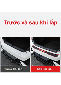 Cuộn cao su dán bảo vệ chống xước cốp sau xe hơi, ô tô SP01