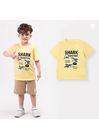 [MUA 1 SP TẶNG 1 SP - QUÀ TẶNG NGẪU NHIÊN]Áo cộc tay bé trai BIGFOX - MISS MEOW size đại mặc nhà mùa hè, áo phông cho bé trai chất cotton phong cách Âu Mỹ  cỡ 3-8 tuổi 10 - 26 kg QATE 01