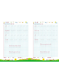 Vở Luyện viết cho học sinh lớp 1 - Theo chương trình Cánh Diều