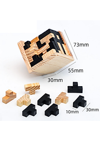 Đồ Chơi Xếp Hình Magic Bằng Gỗ An Toàn Cho Bé và Phát Triển Trí Tuệ
