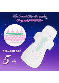 Băng vệ sinh ban đêm Doctor Care chiết suất thảo dược 33.8cm the mát sảng khoái