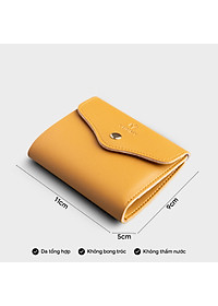 Ví Yuumy (  Thời trang nữ dáng cầm tay nhỏ gọn - Ví da Seasand YV59 )
