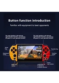 Máy chơi game cầm tay điện tử 4 nút mini X7 nghe nhạc xem phim ebook game sup per HD screenmanf hình 30fps