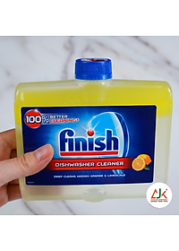 Dung dịch vệ sinh máy rửa bát Finish 250ml - Dành cho máy rửa chén - Nhập khẩu tại Đức