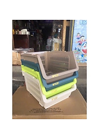 Kệ xếp tầng đa năng Việt Nhật tiện ích (5569) đựng đồ tiết kiệm không gian chất liệu nhựa bền đẹp - Hàng Việt Nam