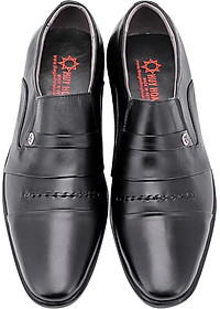 Giày Tăng Chiều Cao Nam Huy Hoàng HT7179 - Đen