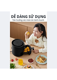 Nồi Chiên Không Dầu Mishio MK320 Dung Tích 2.2 - Hàng chính hãng