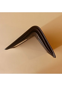 Ví/ Bóp Nam Dáng Đứng Màu Đen Dành cho Nam Da Bò Cao Cấp, Thiết Kế Tinh Tế, Thời Trang 2020 - ORCO (Kích thước 12 cm x 9 cm)