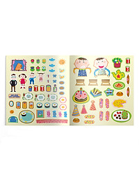 Sách Nhà hàng của Capybara- Sticker sáng tạo CQ