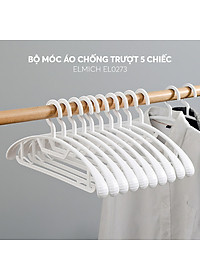 Bộ móc áo chống trượt 5 chiếc Elmich EL0273