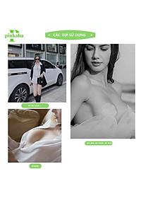 Hộp 60 Miếng Dán Ngực Giấy Dùng 1 Lần Hình Hoa Siêu Bám Dính Thông Hơi Thoáng Mát 307