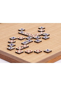 Bộ Cờ Caro Gỗ Vuông - Quân Cờ Nam Châm Cao Cấp The Craft House