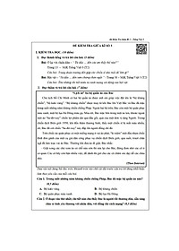 Đề Kiểm Tra Tiếng Việt 3 - Tập 2