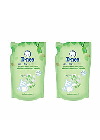 Bộ 2 Gói Nước Rửa Bình Sữa D-nee (550ml x 2)