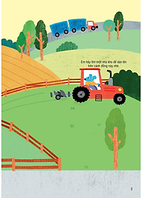 Sách Bóc Dán Thông Minh - Máy Kéo Và Xe Tải