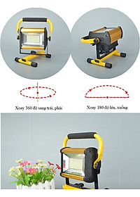 Đèn led siêu sáng sạc điện W808 - 100W