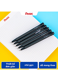 Bút chì kim bấm Pentel A255 ngòi 0.5mm chắc chắn bền đẹp nhỏ gọn tiện dụng