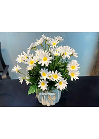 Chậu cây giả để bàn làm việc ,bình hoa để bàn trang trí