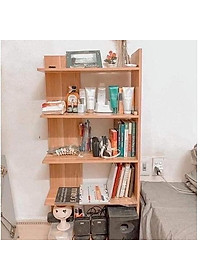 GIAO HỎA TỐC Kệ sách gỗ 5 tầng - kệ góc tường đa dụng - gỗ MDF