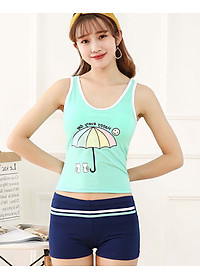 Đồ Bơi Nữ Hai Mảnh Xinh Xắn One Size ATI24 MayHomes Two-Piece Swimwear