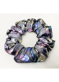 Dây cột tóc srunchies 2 lớp mẫu mới - cột tóc mẫu mới