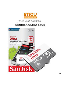 Thẻ Nhớ SanDisk Ultra MicroSDXC UHS-1 100 MB/s Class 10 32GB/64GB/128GB - Hàng Chính Hãng