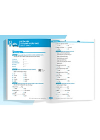 Sách Đề ôn tập từ vựng và cấu trúc tiếng Anh lớp 3