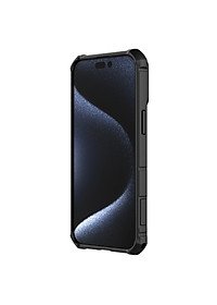 Ốp Lưng Nillkin CamShield Armor Cho iPhone 15 Pro / iPhone 15 Pro Max - Hàng Chính Hãng
