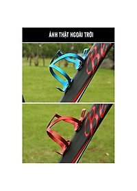 Giá Đỡ Bình Nước Xe Đạp Bằng Kim Loại Nhôm Siêu Nhẹ Gắn Cho Xe Đạp Thể Thao (Tặng Kèm Phụ Kiện, Dụng Cụ Lắp Đặt) - Mai Lee