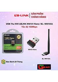 USB Thu Wifi LB-LINK BL-WN151 Nano - Hàng chính hãng 