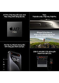 Nơi bán iPhone 15 Pro 128GB Titan Đen