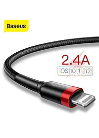 Cáp sạc dù nhanh Baseus Cafule Series 2.4A Usb to Light-ning CALKLF - hàng chính hãng