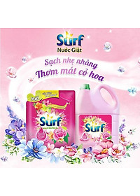 COMBO 02 Nước Giặt Surf Hồng túi 2.8L