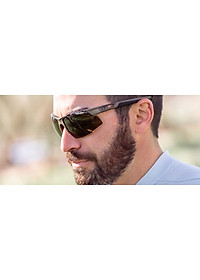 Kính mát thể thao Unisex Tifosi Centus - Gọng Iron, Tròng Brown