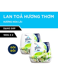 Bộ đôi Sáp Thơm GLADE  Hương Hoa Lài 180gx2