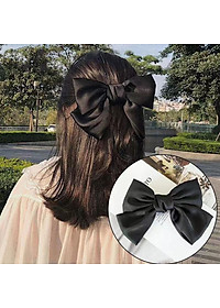 Cặp tóc nơ phong cách Hàn Quốc cực xinh, kẹp nơ sau dễ thương KT13 được các bạn nữ cực kỳ yêu thích 