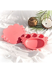 Khay ăn dặm đế dính - Khay thiên thần Uinlui an toàn làm từ dừa