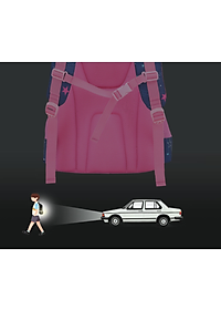 Balo học sinh cấp 1và 2 siêu nhẹ chống gù chống nước cao cấp phong cách châu âu