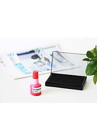 Mực dấu 40ml Deli, Đỏ - E9874