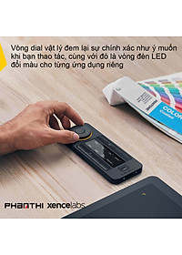 Điều Khiển Remote Xencelabs Quick Keys Không Dây Màn Hình OLED 40 Phím Tắt Và Vòng Dial - Hàng Chính Hãng