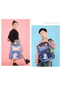 Balo học sinh tiểu học siêu nhẹ chống gù chống nước cao cấp phong cách mới